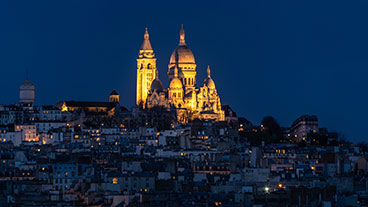 Le Sacré Cœur à Paris Montmartre